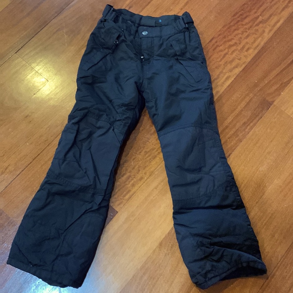 BLACK SNOW PANTS #2